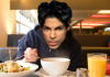 PRINCE EATING SOUP